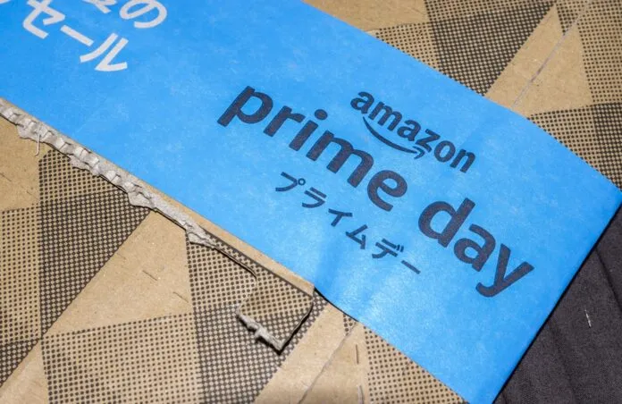 Tokyo,,Japan,-,07.2022:,Japanese,Amazon,Prime,Day,Tape,Used